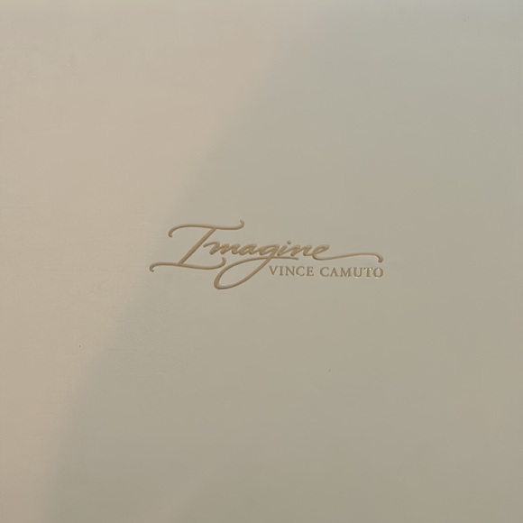 - IMAGINE VINCE CAMUTO NEW ladies elegant dress shoes size 5 platinum leather - Picture 5 of 6